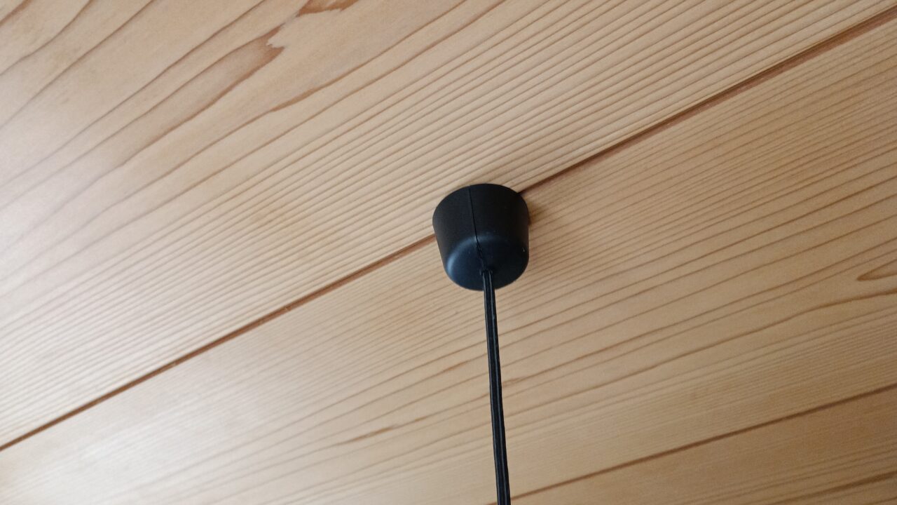 シーリングカバーを取付けたところ