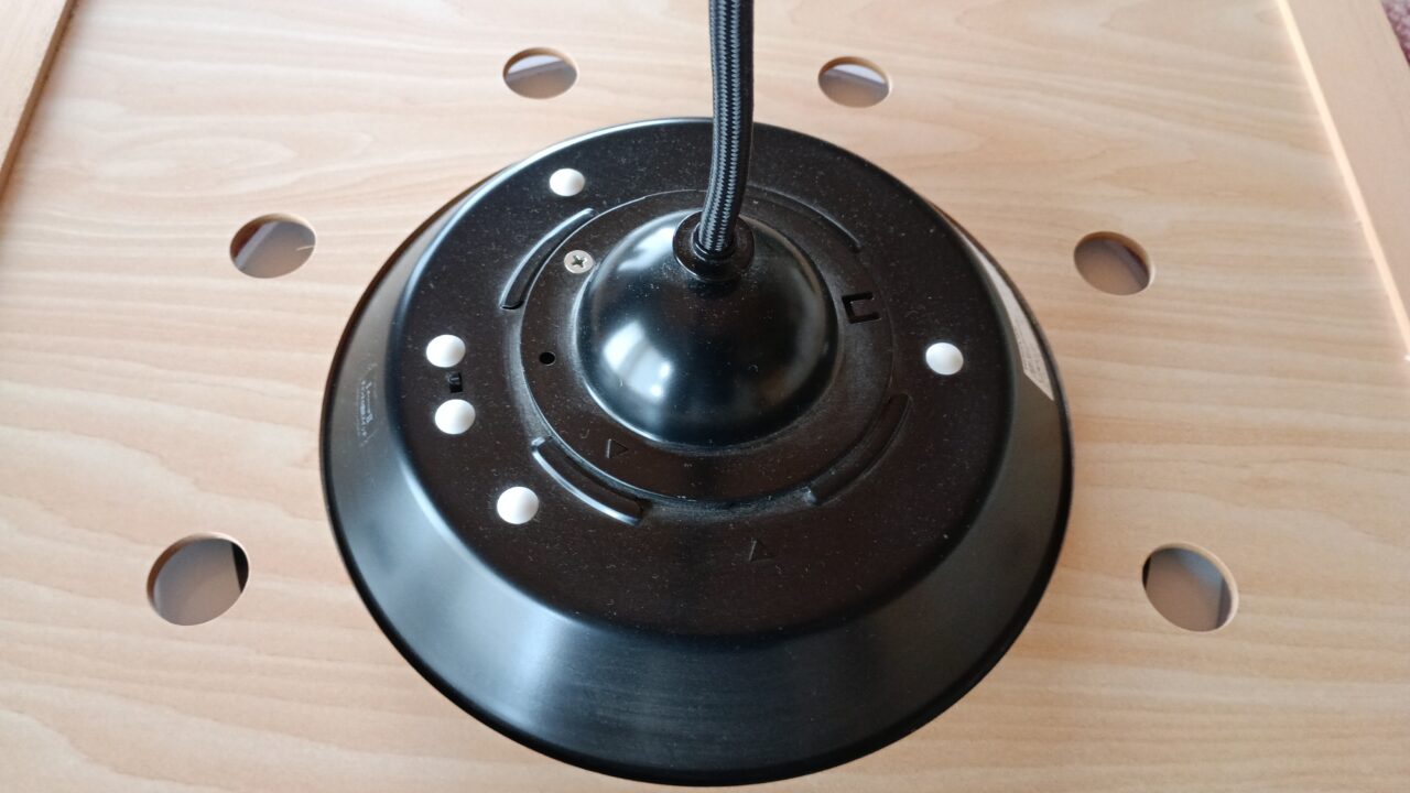 KOIZUMI和風LEDペンダントライトのコード収納カバー