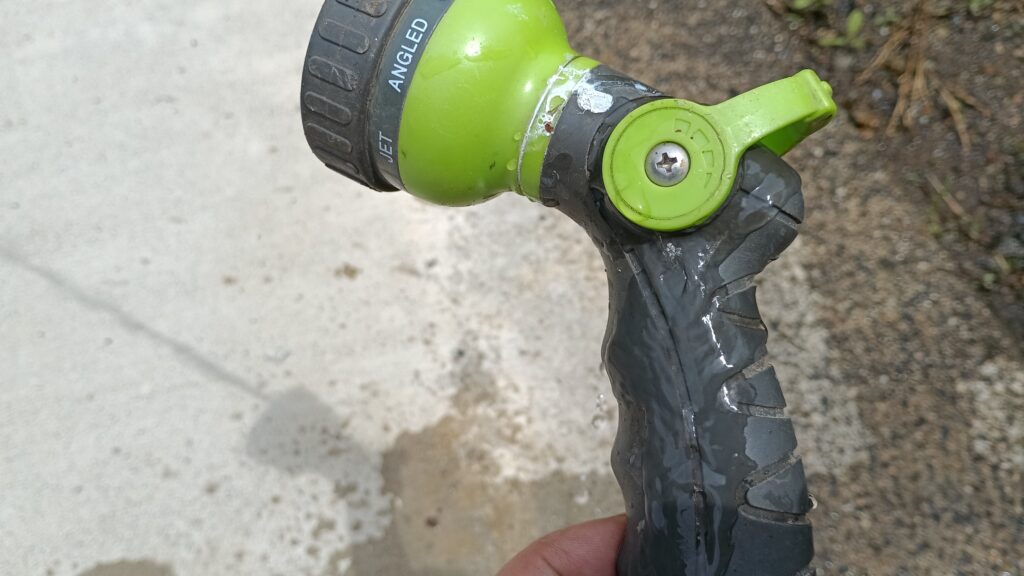 水漏れしているノズル