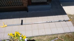 ホームセンターで買った伸縮式高枝鋏