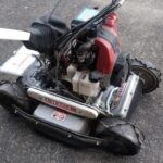オーレック製のスパイダーモアSP851を横から撮影したところ